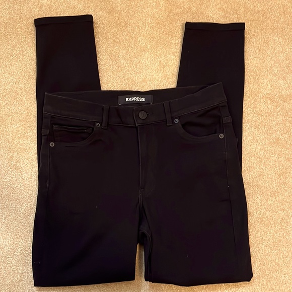 Express high-rise legging jeans - Picture 1 of 7